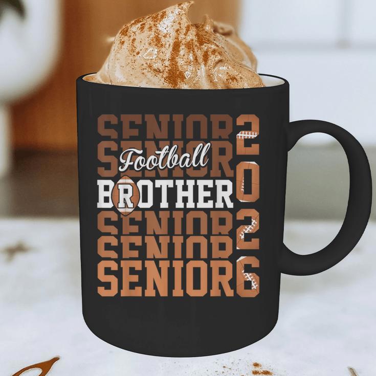 2026 Football Senior Brother Graduation Matching Family Graphic Print Coffee Mug