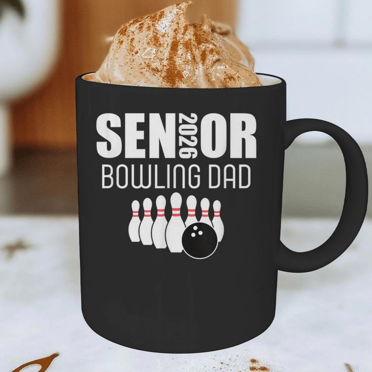 2026 Senior Bowling Dad Bowling Team Parent Helper Graphic Print Coffee Mug