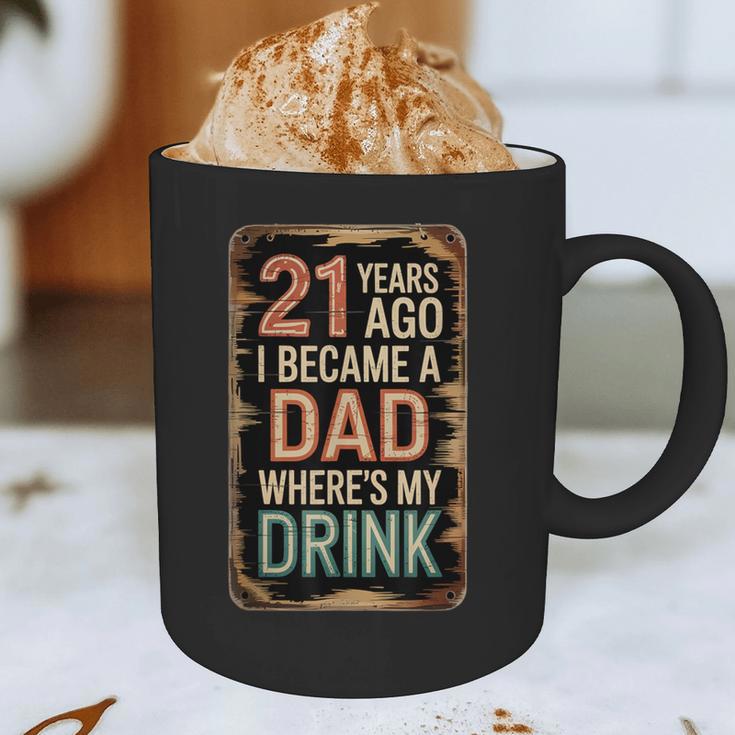 21st Birthday For Dad 21 Year Old Child Son Daughter Graphic Print Coffee Mug