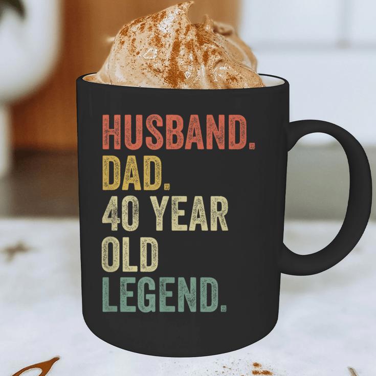 40th Birthday For Men Vintage Dad 1980 Graphic Print Coffee Mug 40th Birthday For Men Vintage Dad 1980 Graphic Print Coffee Mug