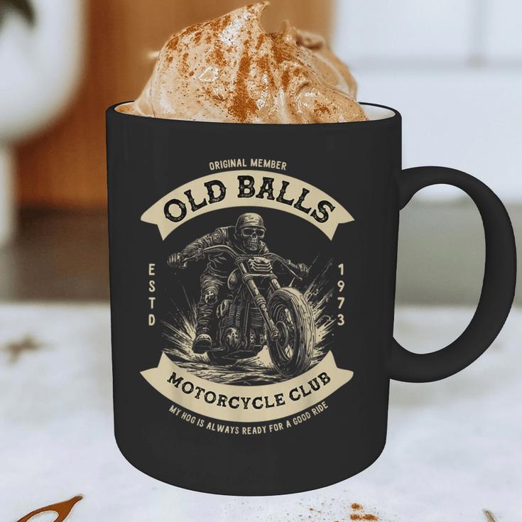 50th Birthday Vintage Motorcycle For Biker Dad Graphic Print Coffee Mug