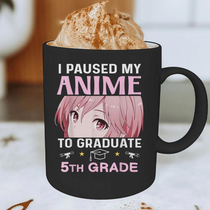 5th Grade Graduation Anime 2025 Graduate Elementary Girls Graphic Print Coffee Mug