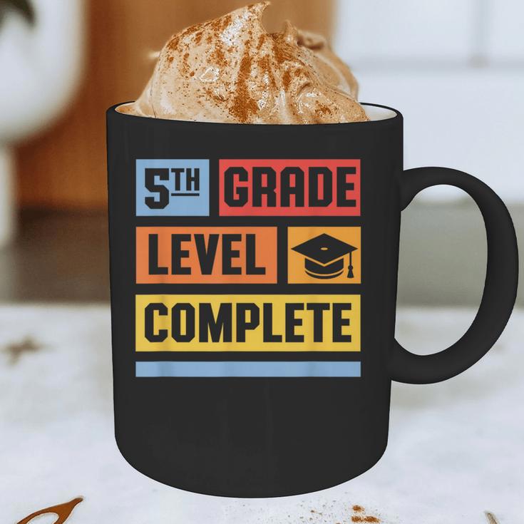 5th Grade Level Complete Shirt Graduation Last Day Of School Graphic Print Coffee Mug