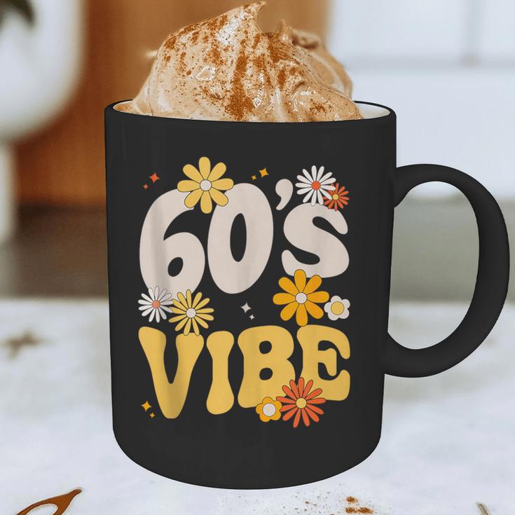 60's Vibe Vintage Nostalgia Mixtape Era 1960s Party Groovy Graphic Print Coffee Mug