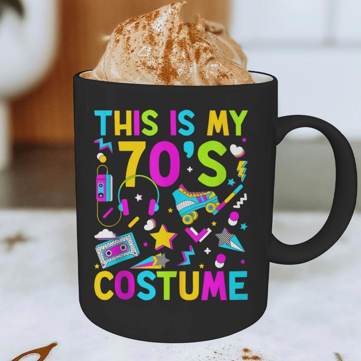 This Is My 70's Costume Nostalgia Mixtape Era 1970s Party Graphic Print Coffee Mug This Is My 70's Costume Nostalgia Mixtape Era 1970s Party Graphic Print Coffee Mug