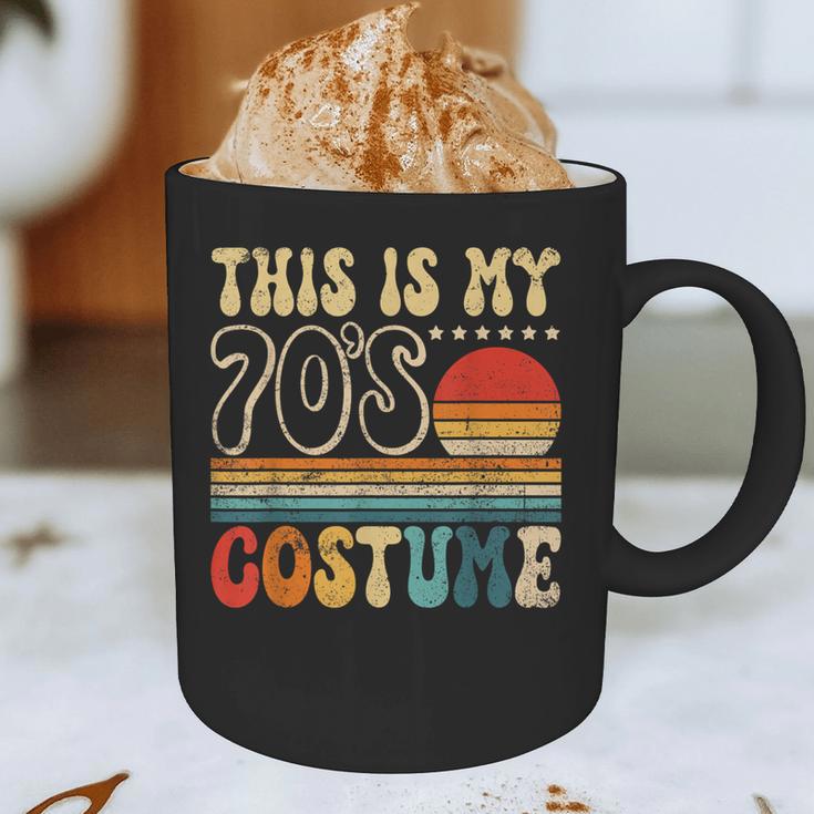 This Is My 70s Costume Vintage Nostalgia Mixtape 1970s Party Graphic Print Coffee Mug