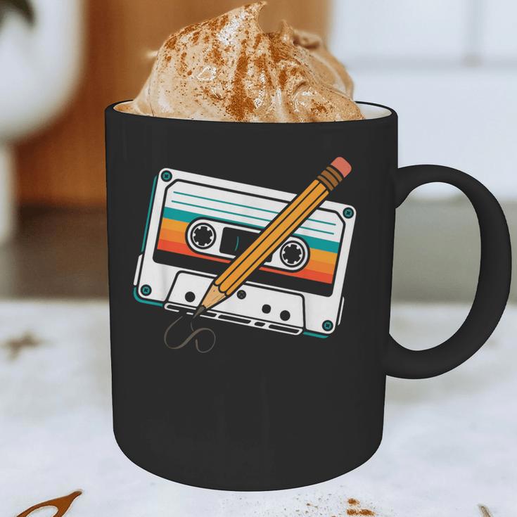 80 S 80s 90s Cassette Tape Nostalgia Retro Band Graphic Print Coffee Mug