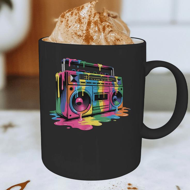 80s 90s Hip Hop Nostalgia Retro Boombox Music Lovers Graphic Print Coffee Mug 80s 90s Hip Hop Nostalgia Retro Boombox Music Lovers Graphic Print Coffee Mug