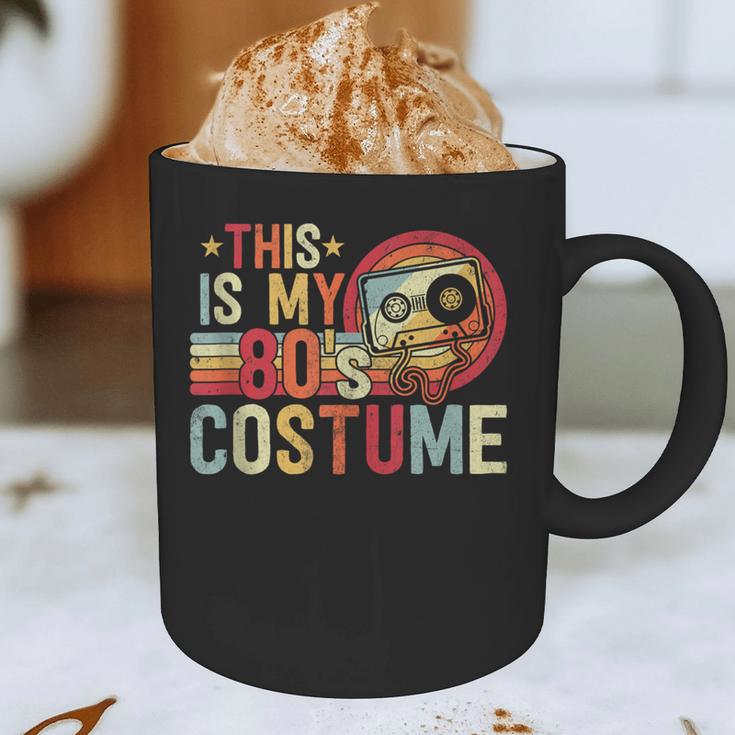 This Is My 80s Costume Vintage Style Nostalgia 1980s Retro Graphic Print Coffee Mug This Is My 80s Costume Vintage Style Nostalgia 1980s Retro Graphic Print Coffee Mug