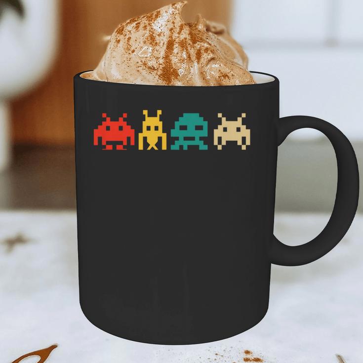 80s Video Game Nostalgia Retro Vintage Arcade Novelty Graphic Print Coffee Mug