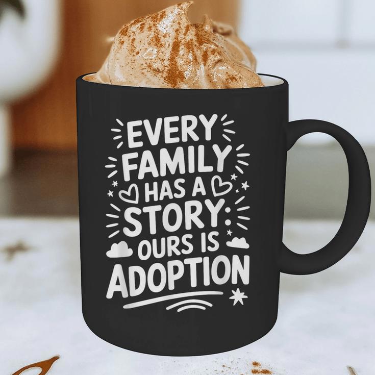 Adoptive Mom Adoption Dad And Adoption Day Foster Care Graphic Print Coffee Mug