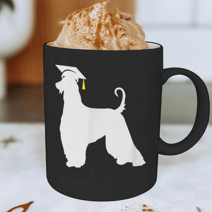Afghan Hound Graduation Dog Graduate Men Women Kids Graphic Print Coffee Mug