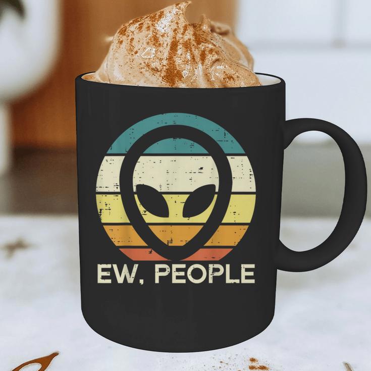 Alien Face Ew People Ufo Introvert Men Women Kids Teen Graphic Print Coffee Mug