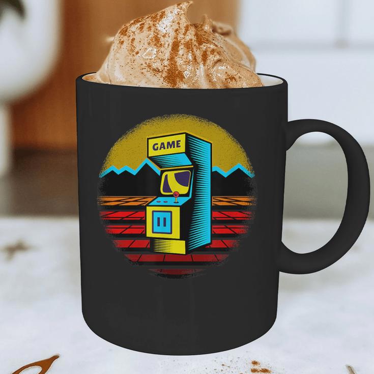 Arcade Game Machine Nostalgia Retro Gamer 80s 90s Graphic Print Coffee Mug Arcade Game Machine Nostalgia Retro Gamer 80s 90s Graphic Print Coffee Mug