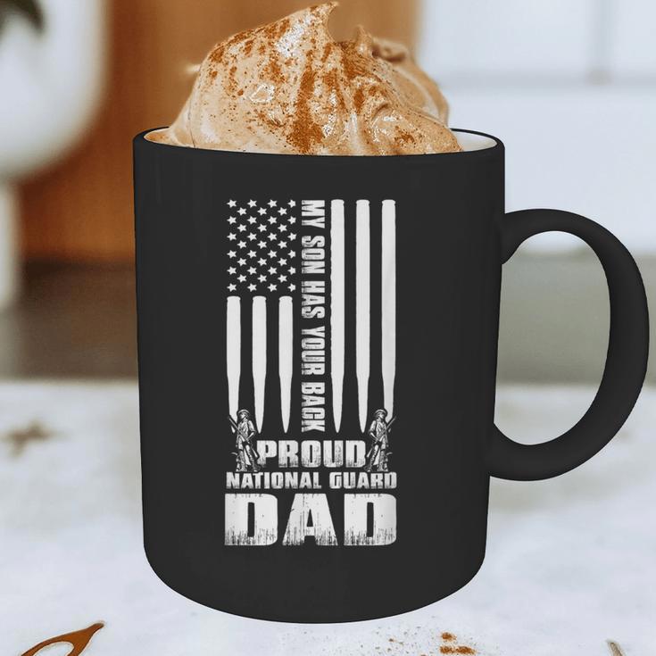 Army Dad Shirt My Son Has Your Back Proud National Guard Dad Graphic Print Coffee Mug