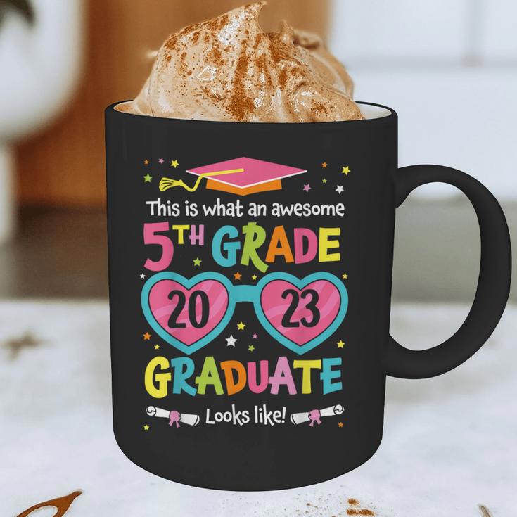 Awesome 5th Grade Graduate Looks Like Class 2023 Graduation Graphic Print Coffee Mug