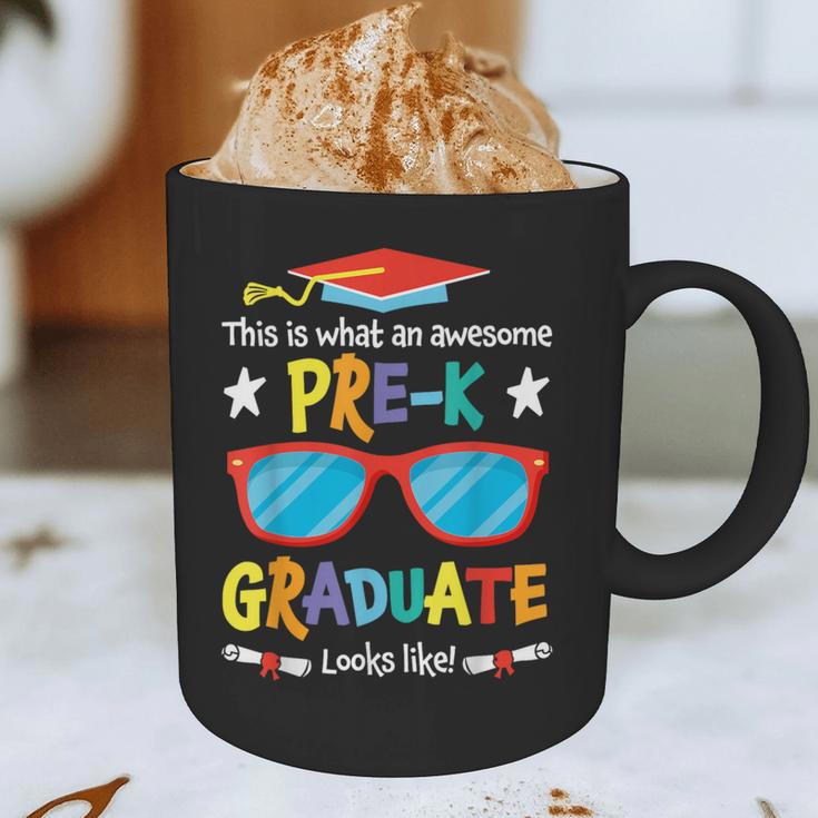 What An Awesome Pre-K Graduate Looks Like 2025 Graduation Graphic Print Coffee Mug