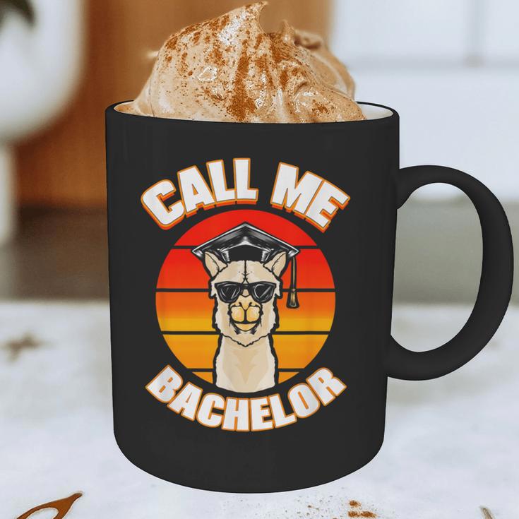 Bachelor Graduation For University Degree Party Llama Graphic Print Coffee Mug