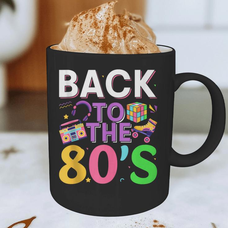 Back To The 80's Mixtape Era Nostalgia Retro 1980 80's Style Graphic Print Coffee Mug