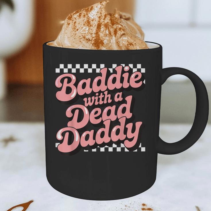 Baddie With A Dead Daddy Graphic Print Coffee Mug