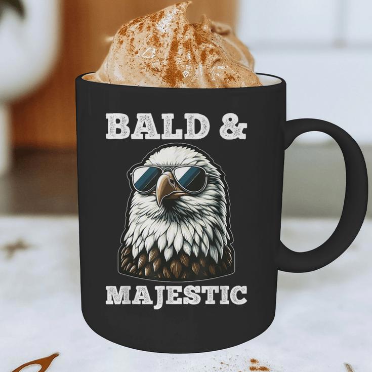 Bald & Majestic Sexy Bald Guy Dad Graphic Print Coffee Mug
