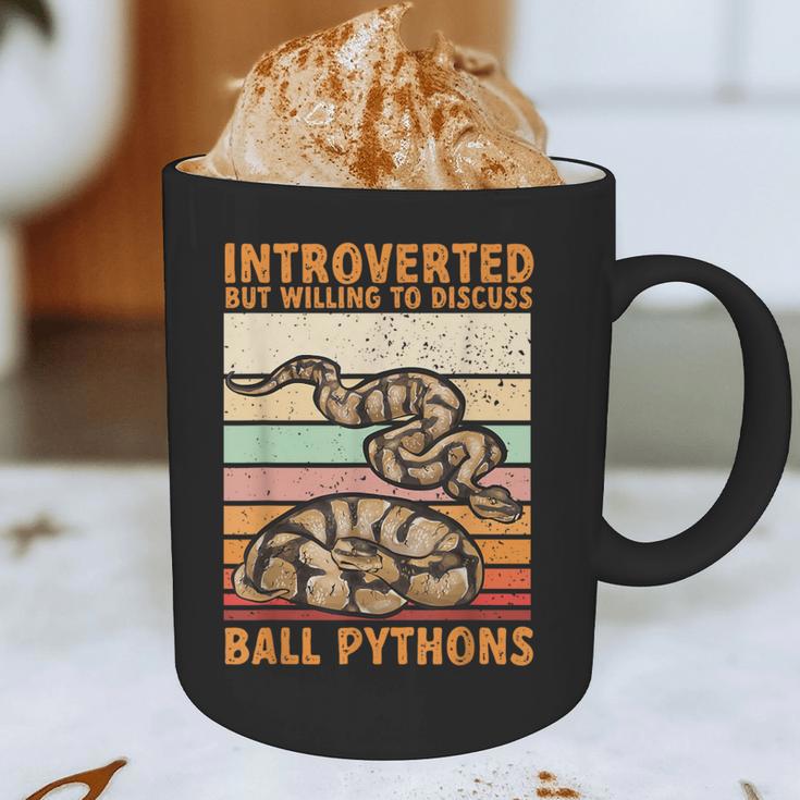 Ball Python Snake Introvert Ball Python Graphic Print Coffee Mug Ball Python Snake Introvert Ball Python Graphic Print Coffee Mug