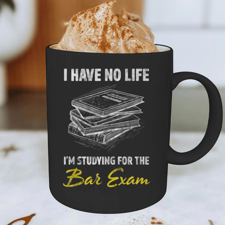 Bar Exam Law School Graduation I Have No Life Graphic Print Coffee Mug