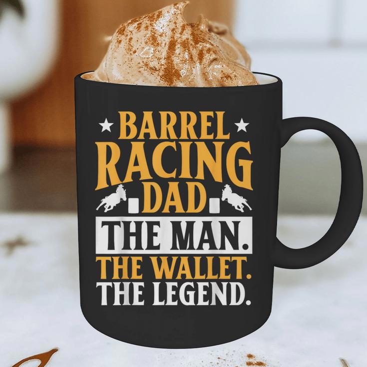 Barrel Racing Dad Horse Barrel Racer Graphic Print Coffee Mug