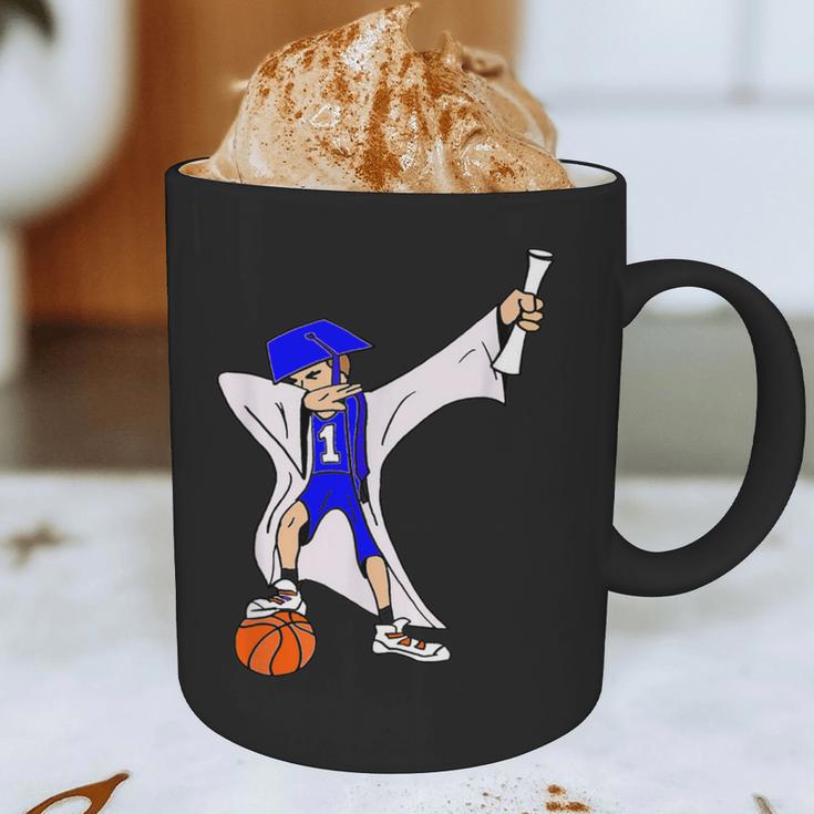 Basketball Dabbing Shirt Senior Graduation Him Her Graphic Print Coffee Mug