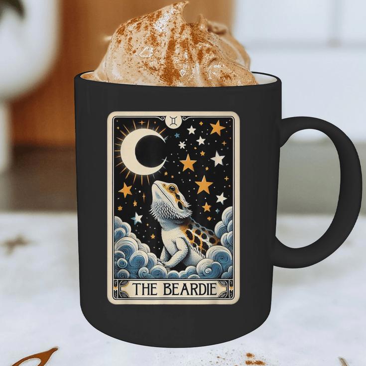 Bearded Dragon Tarot Card Beardie Mom Beardie Dad Men Women Graphic Print Coffee Mug