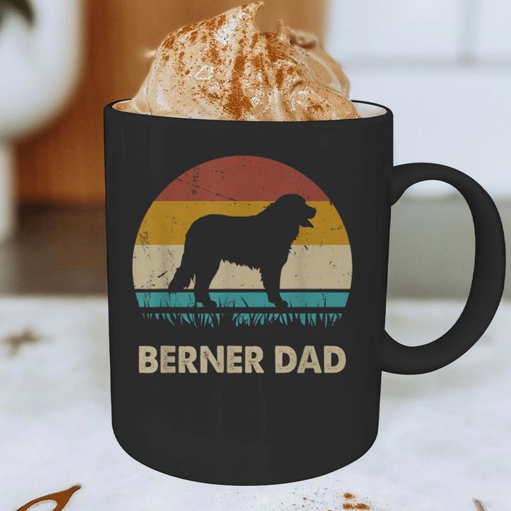 Berner Dad For Men Bernese Mountain Dog Vintage Dad Graphic Print Coffee Mug