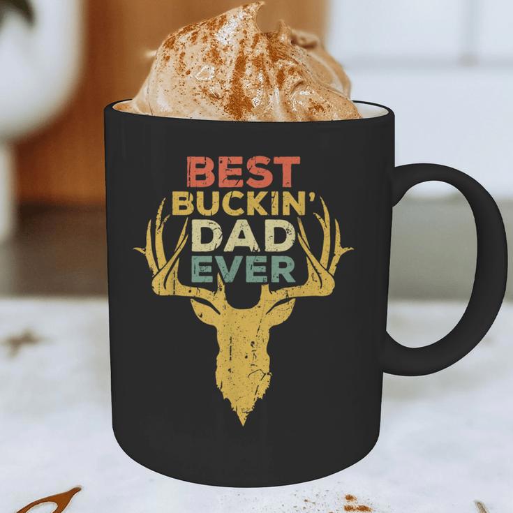 Best Buckin' Dad Ever Shirt Men Hunting Fathers Day Graphic Print Coffee Mug