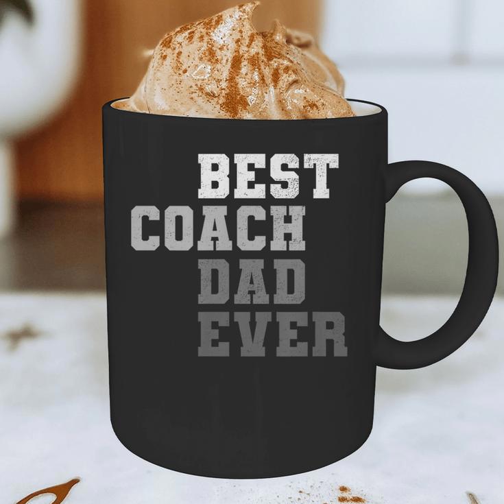 Best Coach Dad Ever Football Soccer Baseball Basketball Graphic Print Coffee Mug