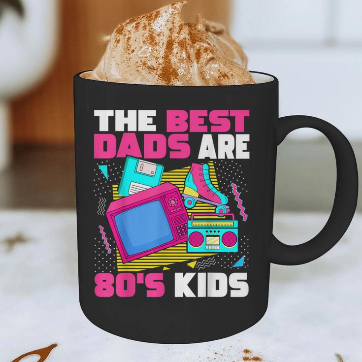 The Best Dads Are 80s Kids 80s Dad Nostalgia Graphic Print Coffee Mug