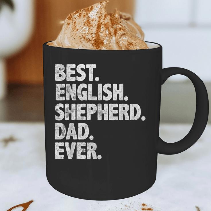 Best English Shepherd Dad Ever Dog Owner Daddy Father's Day Graphic Print Coffee Mug