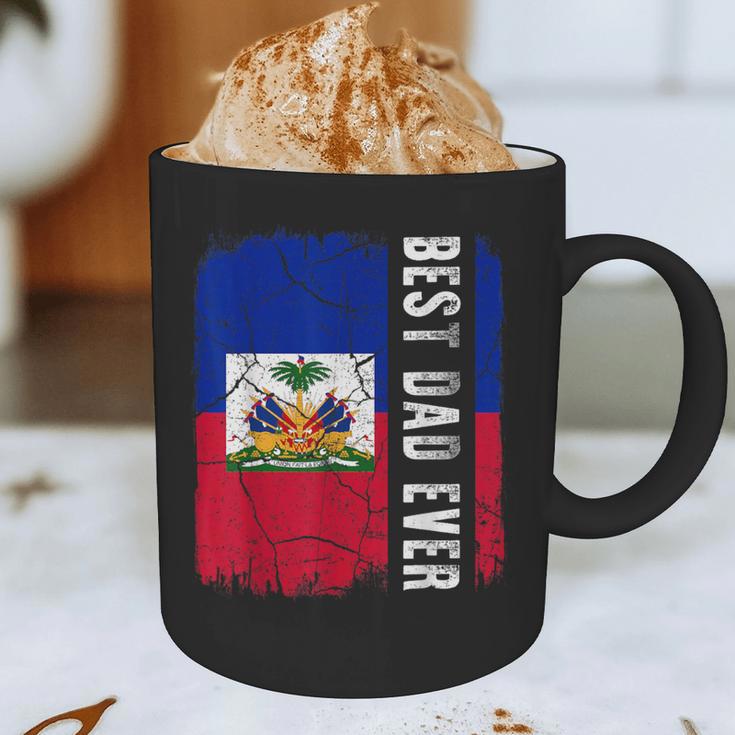 Best Haitian Dad Ever Haiti Daddy Father's Day Graphic Print Coffee Mug