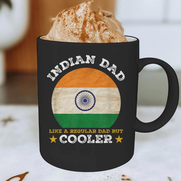 Best Indian Dad Ever Father's Day India Flag Pride Graphic Print Coffee Mug