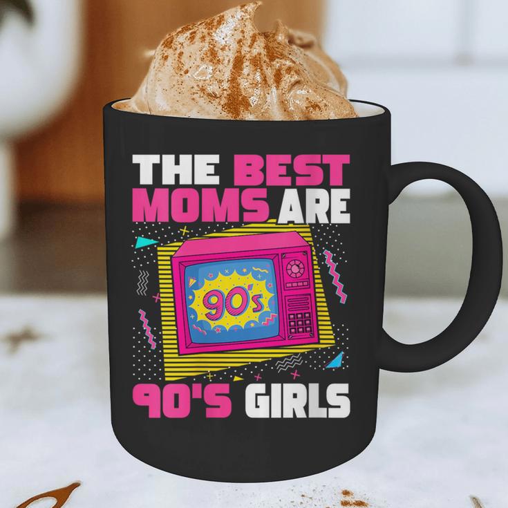 The Best Moms Are 90s Girls 90s Aesthetic Mom Nostalgia Graphic Print Coffee Mug