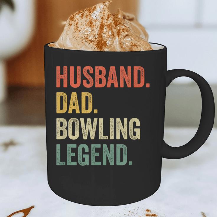 Bowler Husband Dad Bowling Legend Father's Day Graphic Print Coffee Mug