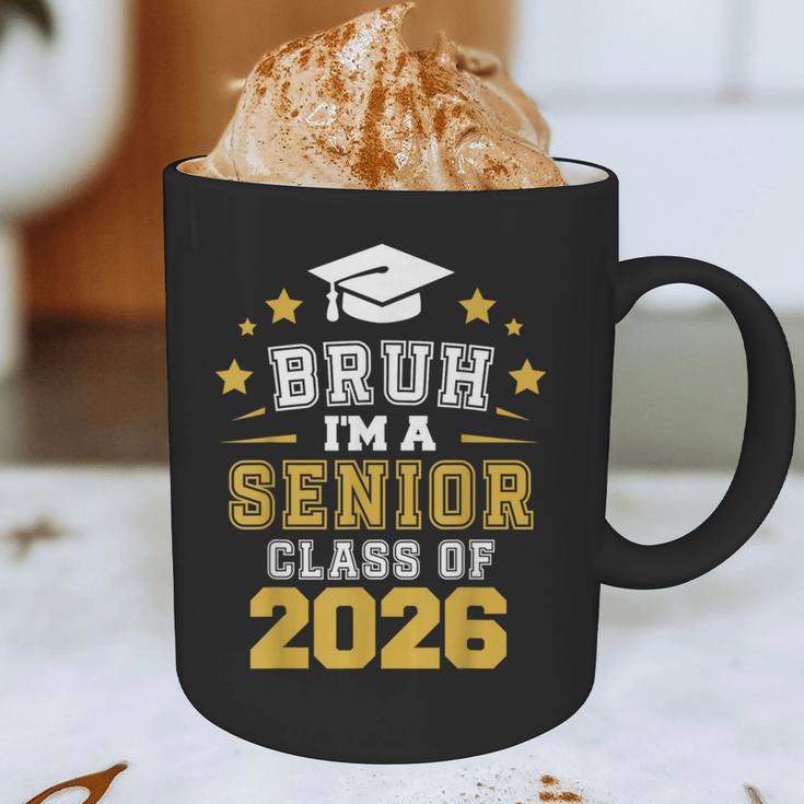 Bruh I'm A Senior Class Of 2026 Graduation School Graphic Print Coffee Mug