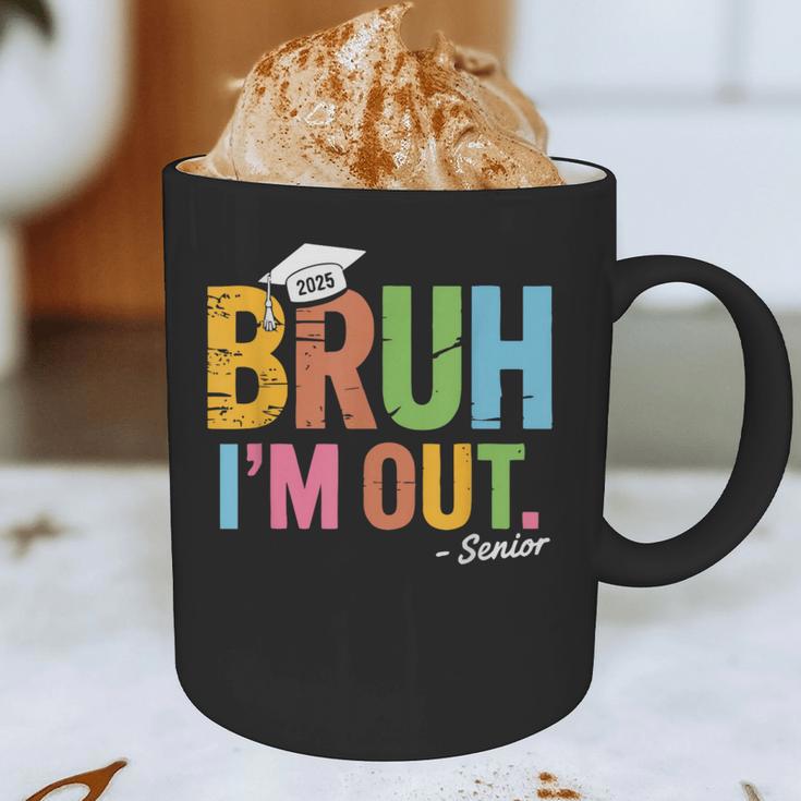 Bruh I'm Out Senior Graduation Graphic Print Coffee Mug