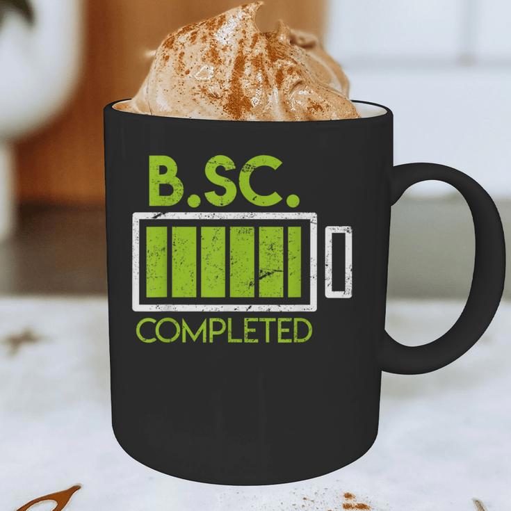 Bsc Completed Bachelor Of Science Graduation 2025 Graphic Print Coffee Mug