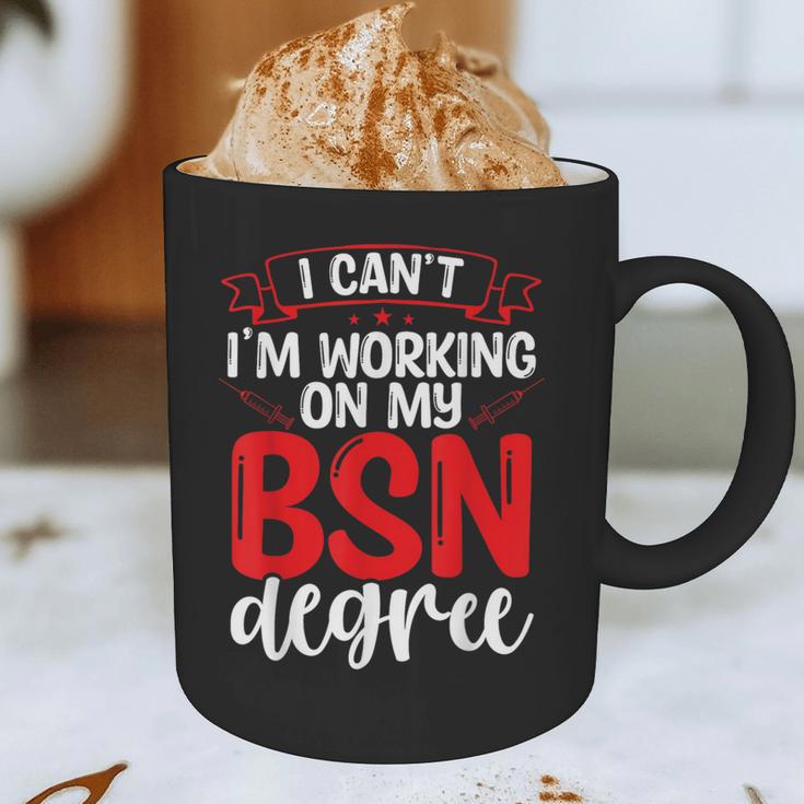 BSN Nurse Graduation Essentials BSN Nursing School Student Graphic Print Coffee Mug