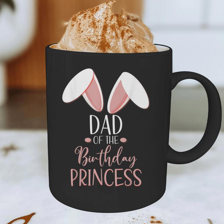 Bunny Dad Of The Birthday Princess Matching Family Graphic Print Coffee Mug