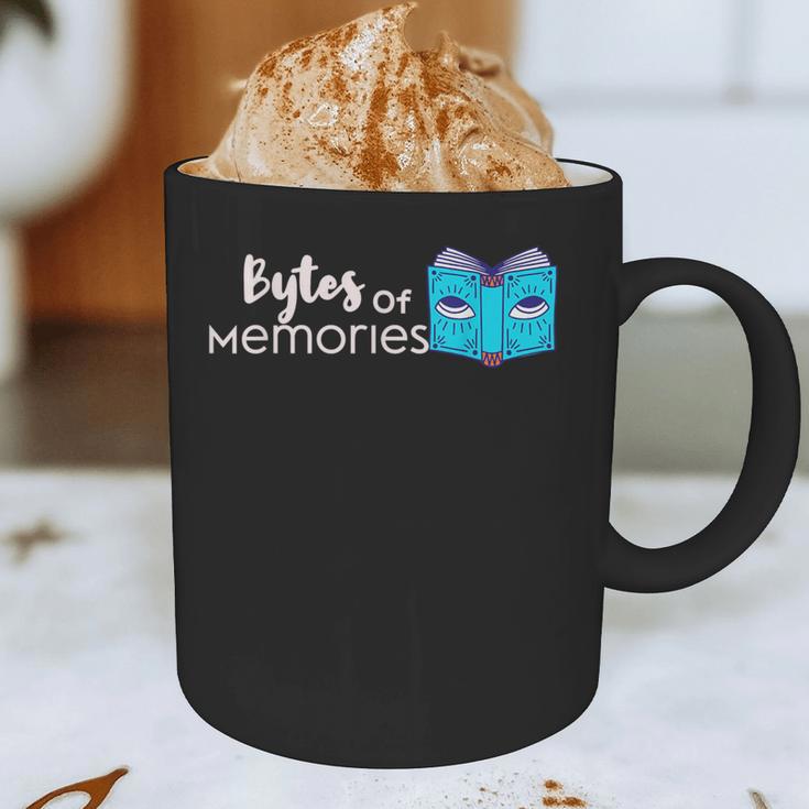 Bytes Of Memories Digital Nostalgia Concept Line Graphic Print Coffee Mug Bytes Of Memories Digital Nostalgia Concept Line Graphic Print Coffee Mug