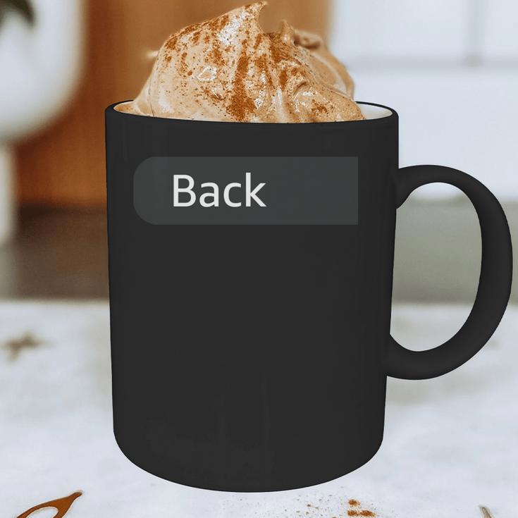 You Cant Choose Your Dad But You Can Choose Your Daddy Back Graphic Print Coffee Mug