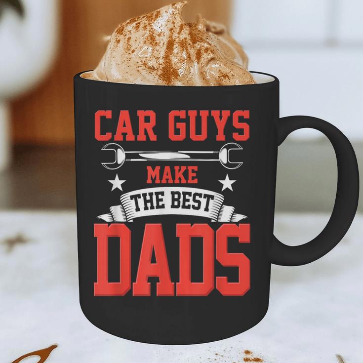Car Guys Make The Best Dads Garage Mechanic Dad Graphic Print Coffee Mug