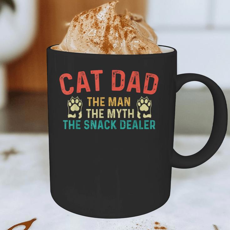 Cat Dad The Man The Myth Cat Lover Kitten Owner Kitty Graphic Print Coffee Mug