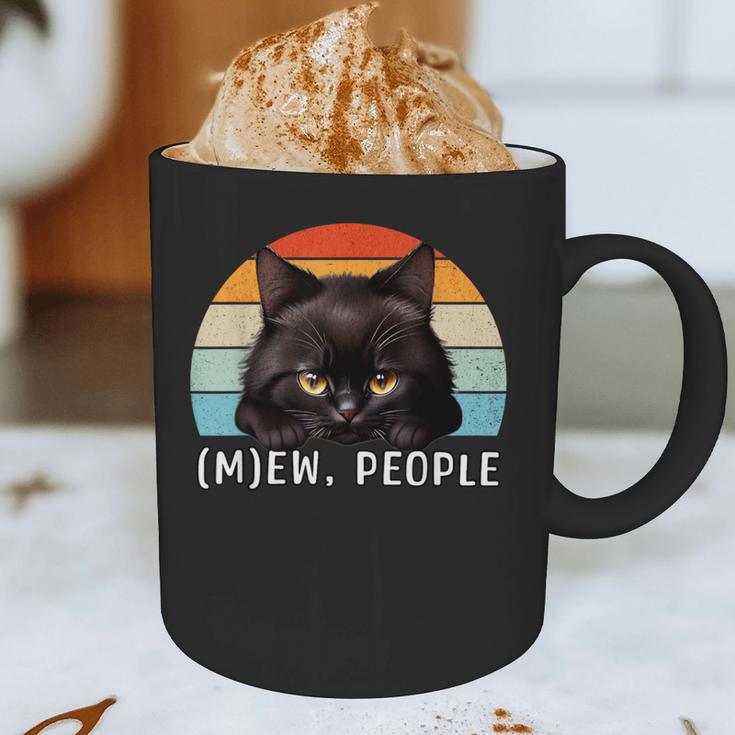 Cat Pun Introvert Anti Social Ew People Kitty Graphic Print Coffee Mug Cat Pun Introvert Anti Social Ew People Kitty Graphic Print Coffee Mug