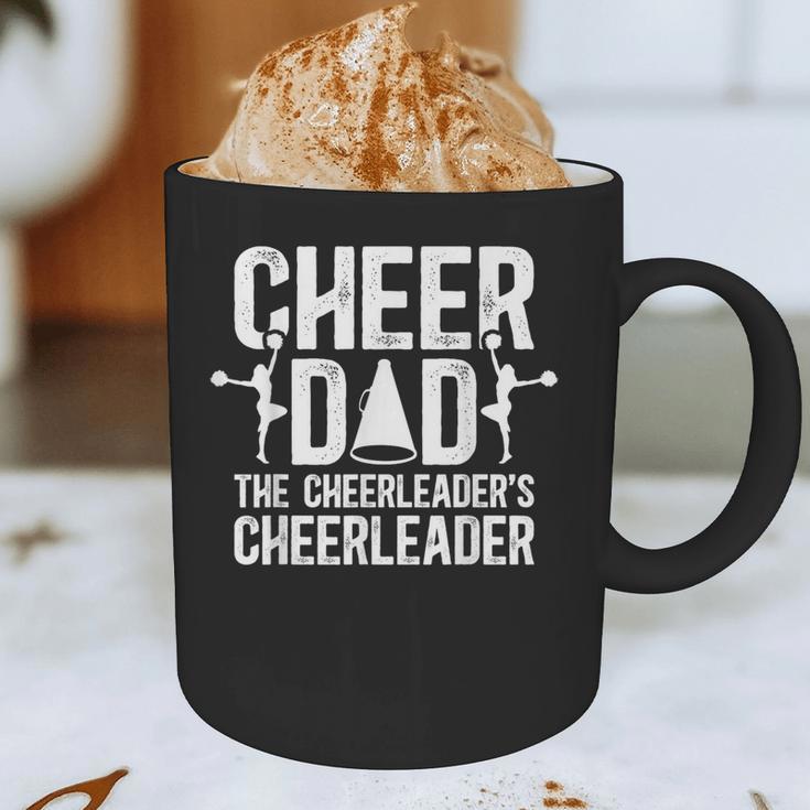 Cheer Dad The Cheerleader's Cheerleader Dad Cheer Father Graphic Print Coffee Mug
